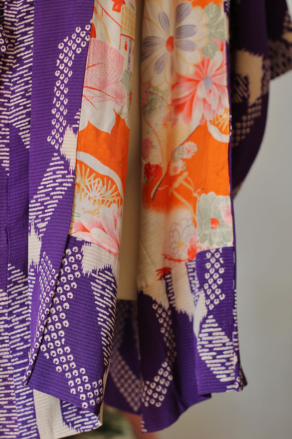 Thumbnail: Haori shibori violet c.1930 - T.U