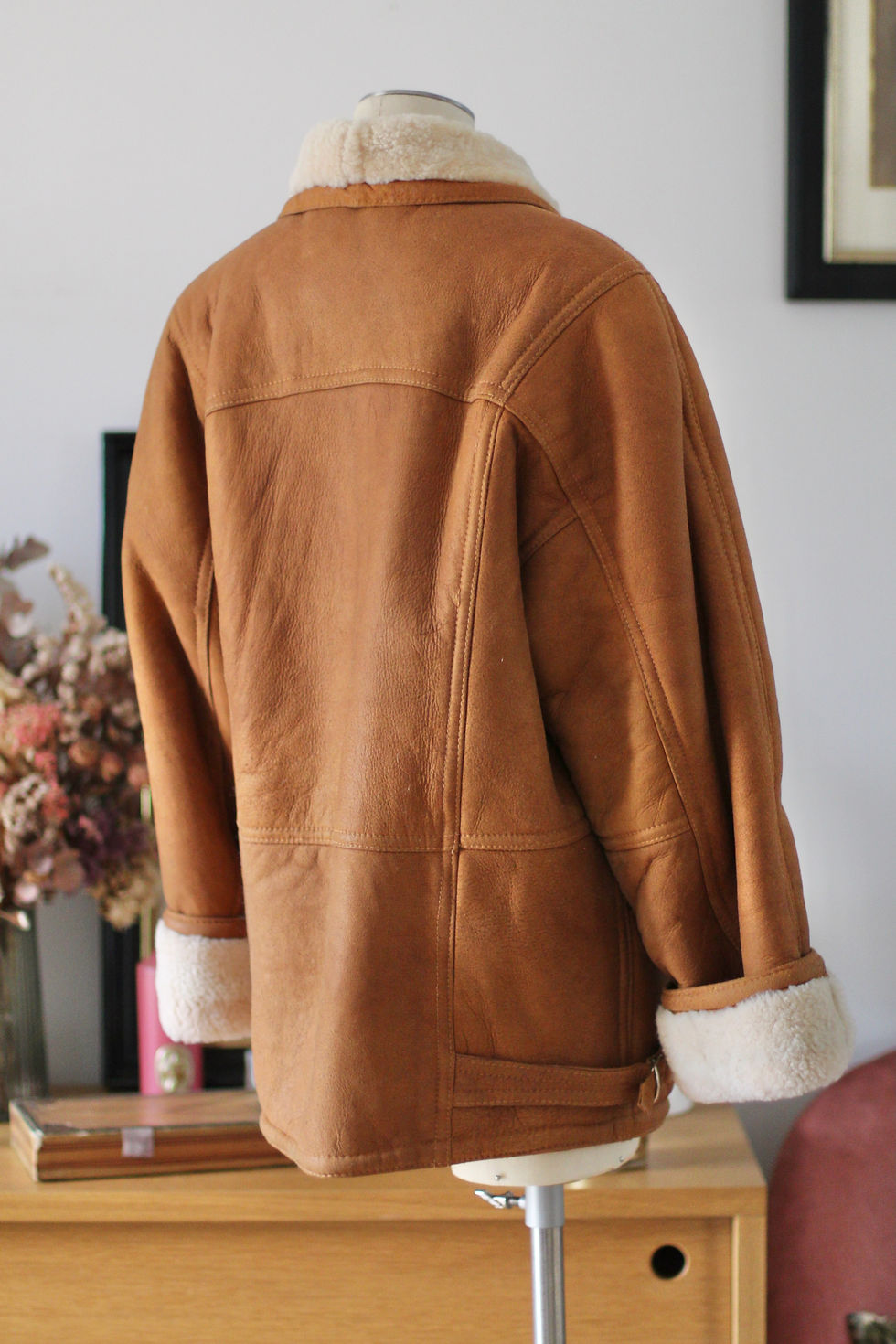 Thumbnail: Peau lainée c.1980 - T.XS/M