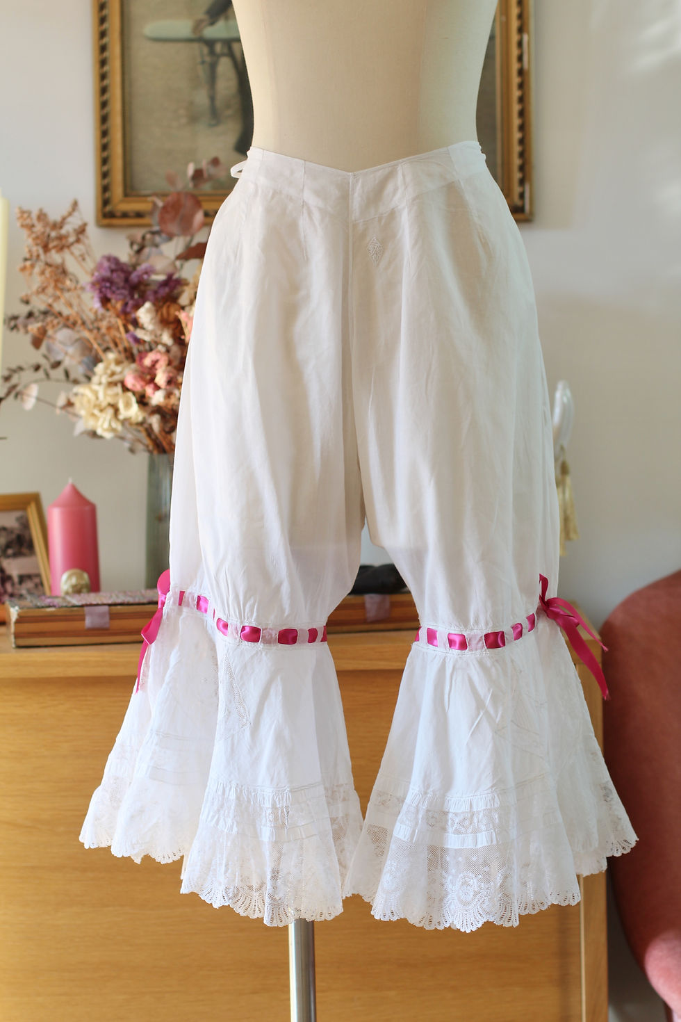 Miniature : Culotte fermée / Panty antique c.1900