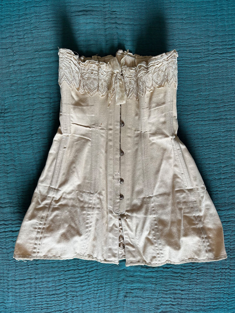 Miniature : RARE ! Corset antique du début du XXème siècle