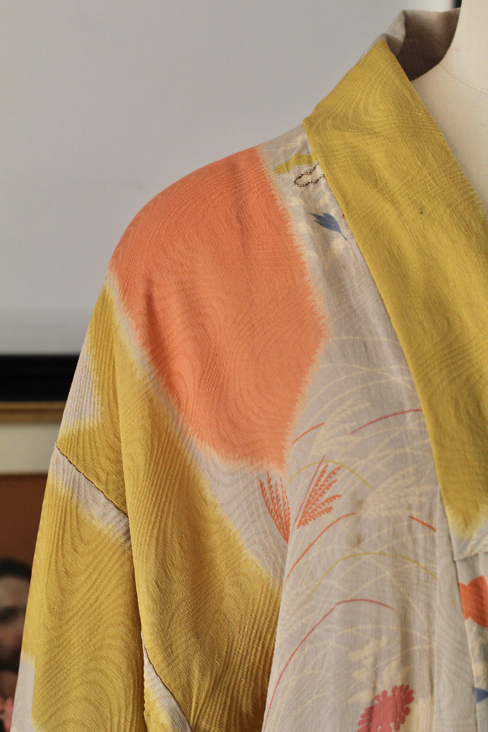 Thumbnail: Kimono en soie Art Déco c.1920