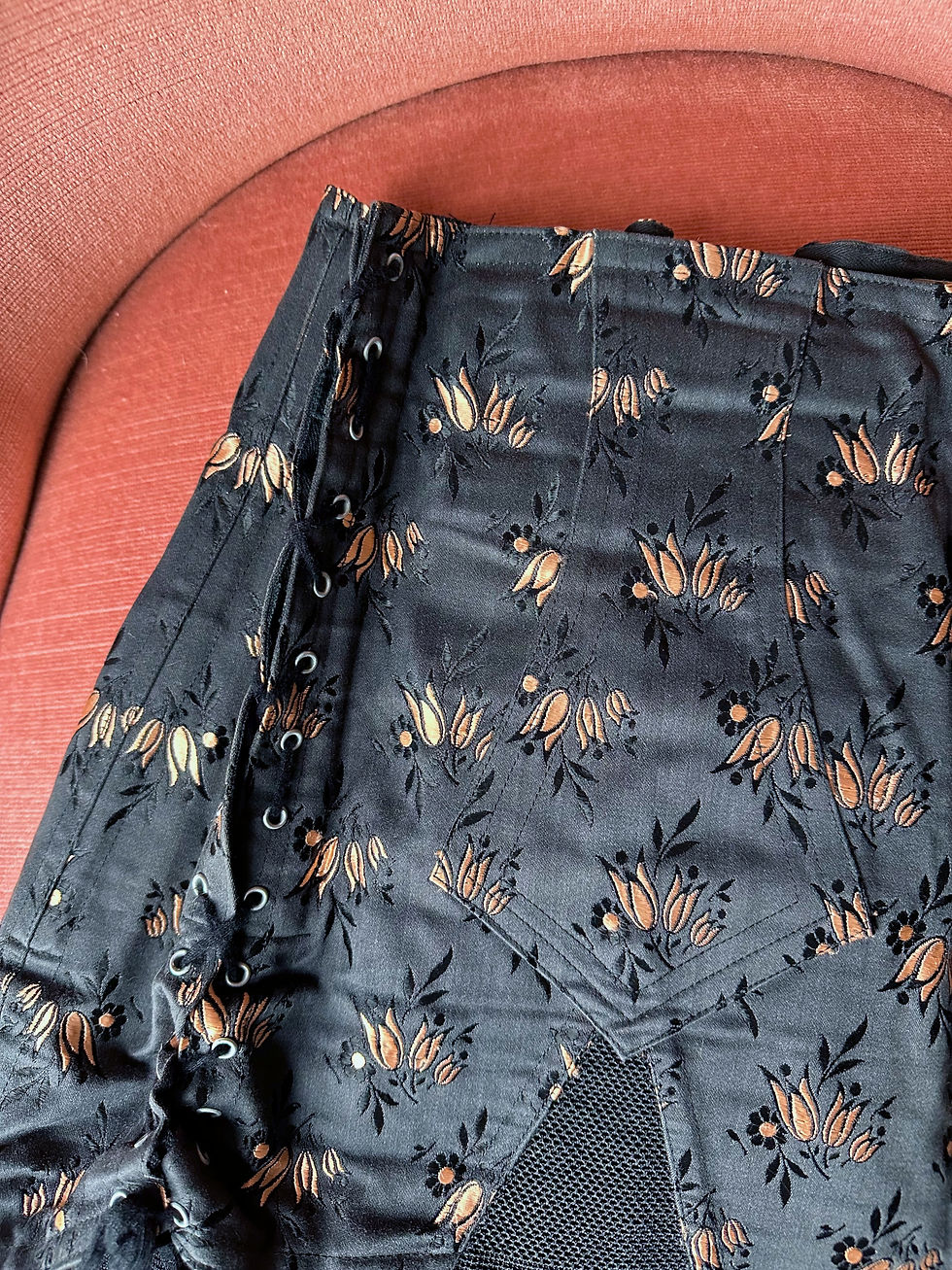 Miniature : Rare ! Gaine corset des années 40