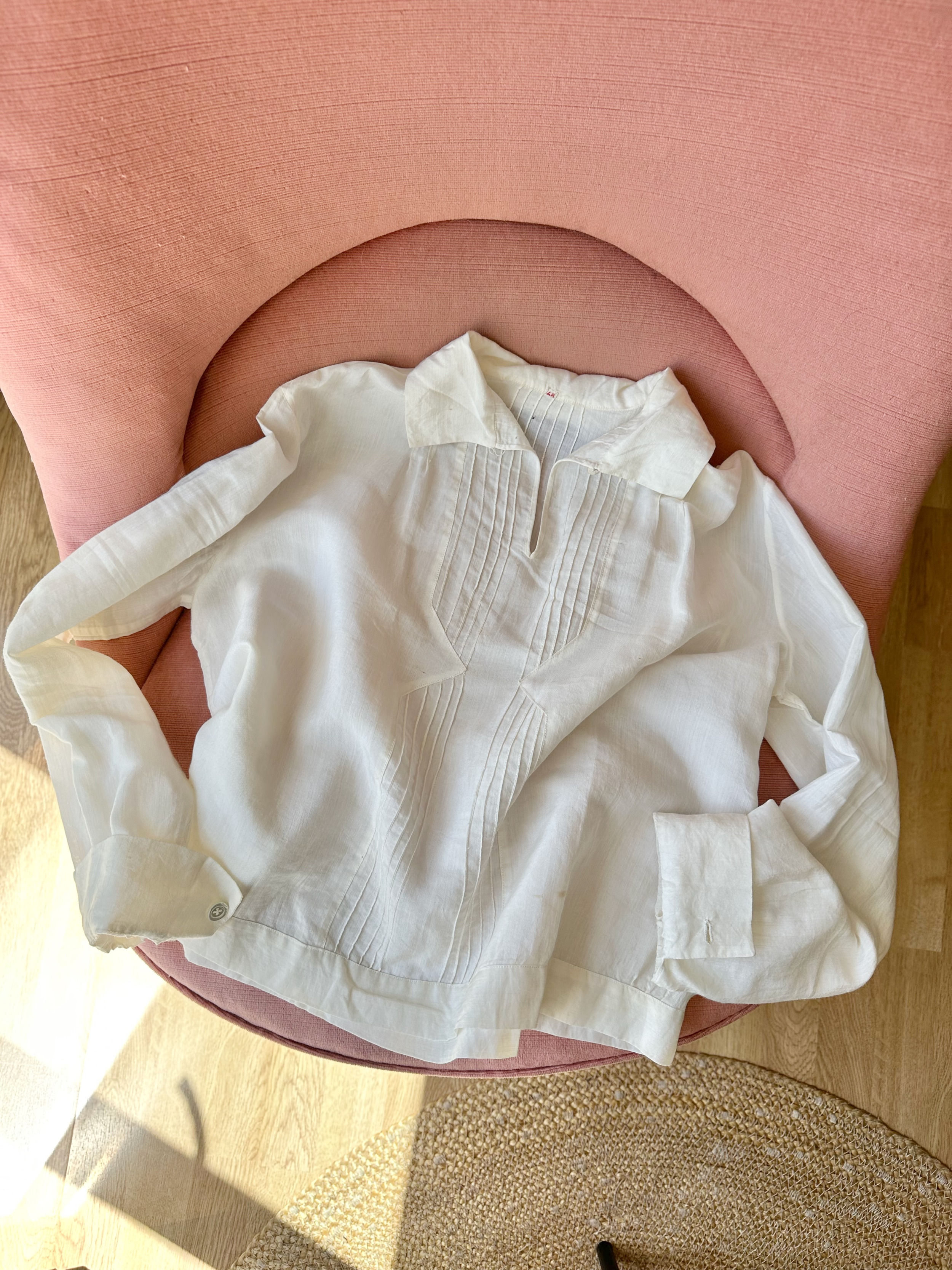 Blouse vareuse vintage des années 1930 - Art Déco