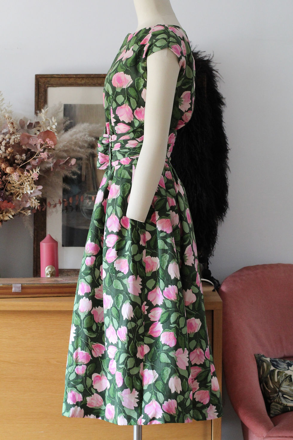 Miniature : Robe de couturière des années 50