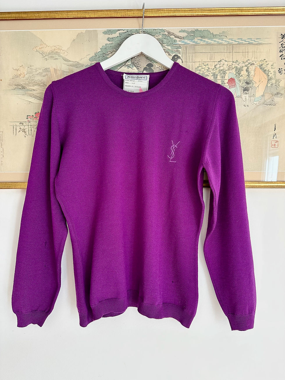Miniature : Pull en laine Yves Saint Laurent - XS/M