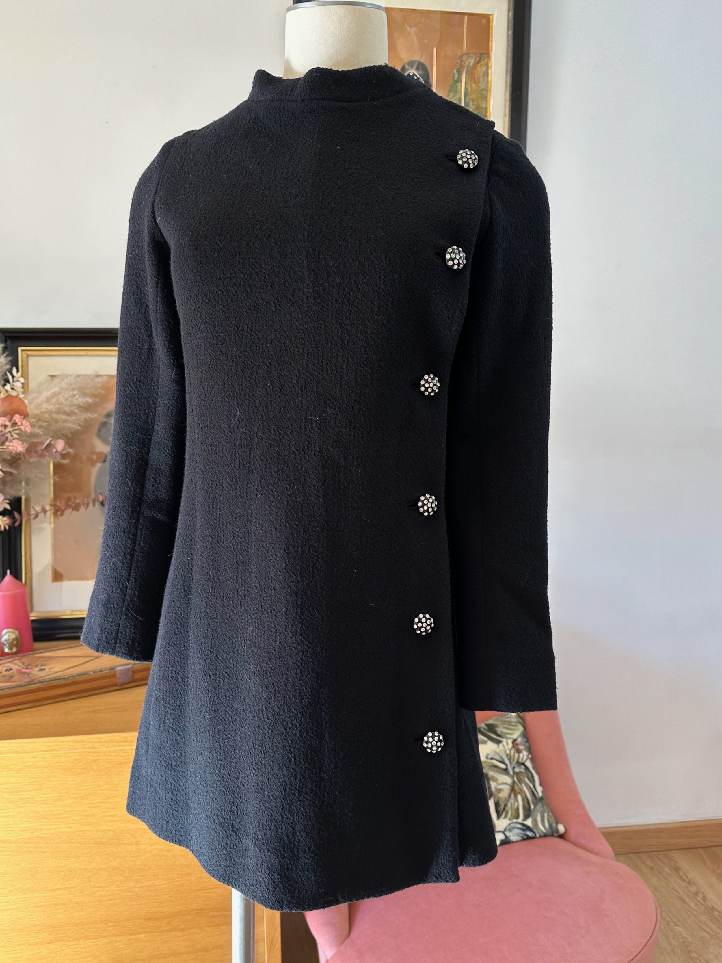 Robe tunique Guy Laroche c.1960 - T.XS