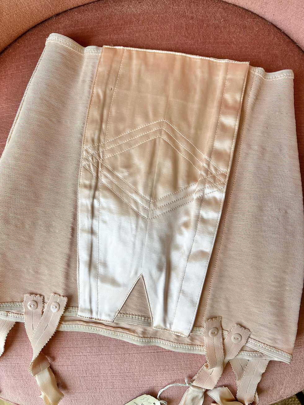 Miniature : Gaine corset c. 1940 - T.XS