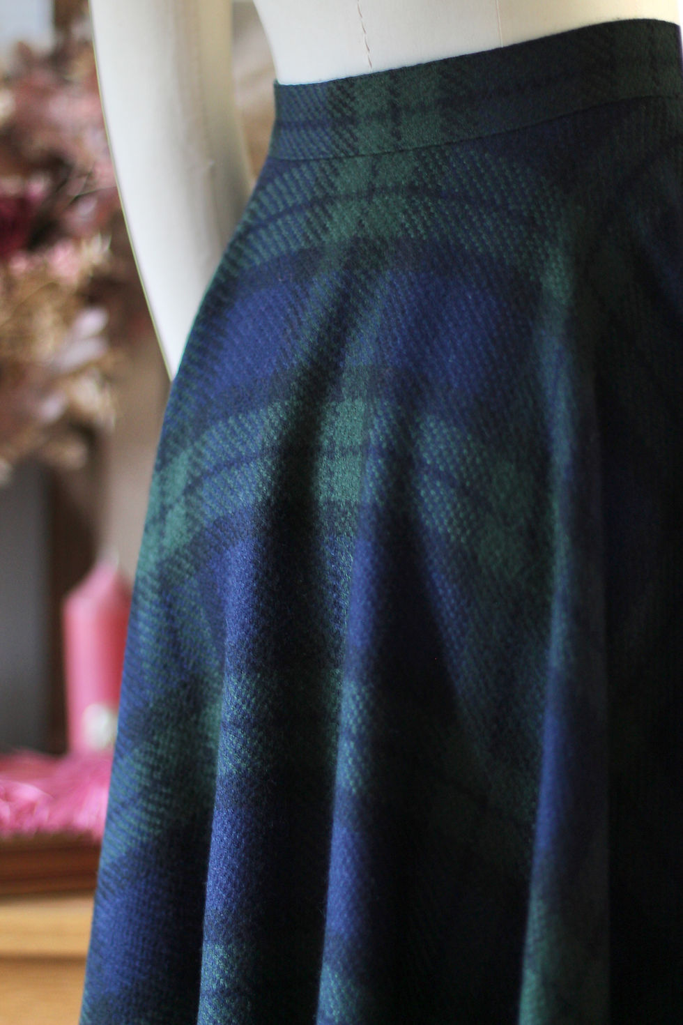 Miniature : Jupe en laine Gaston Jaunet T.XS