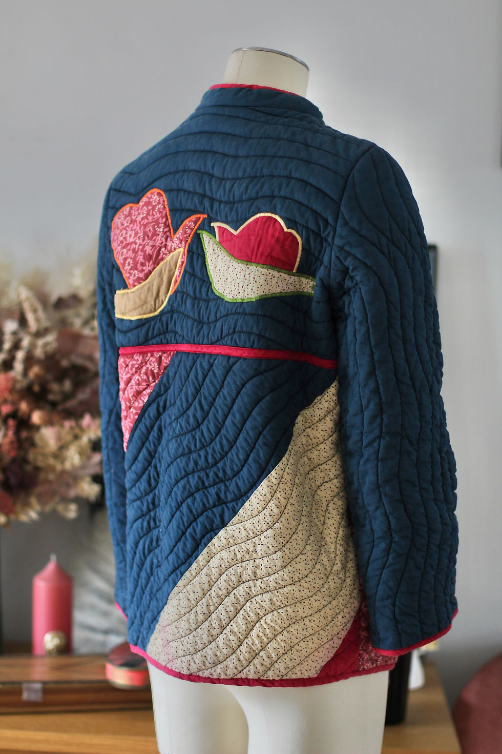 Miniature : Veste matelassée patchwork - XS/M