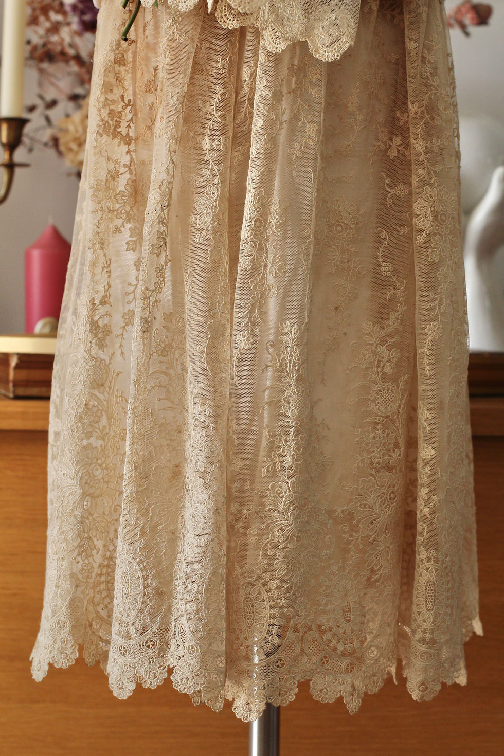 Thumbnail: Robe de mariée des années 20 - T.XS/S