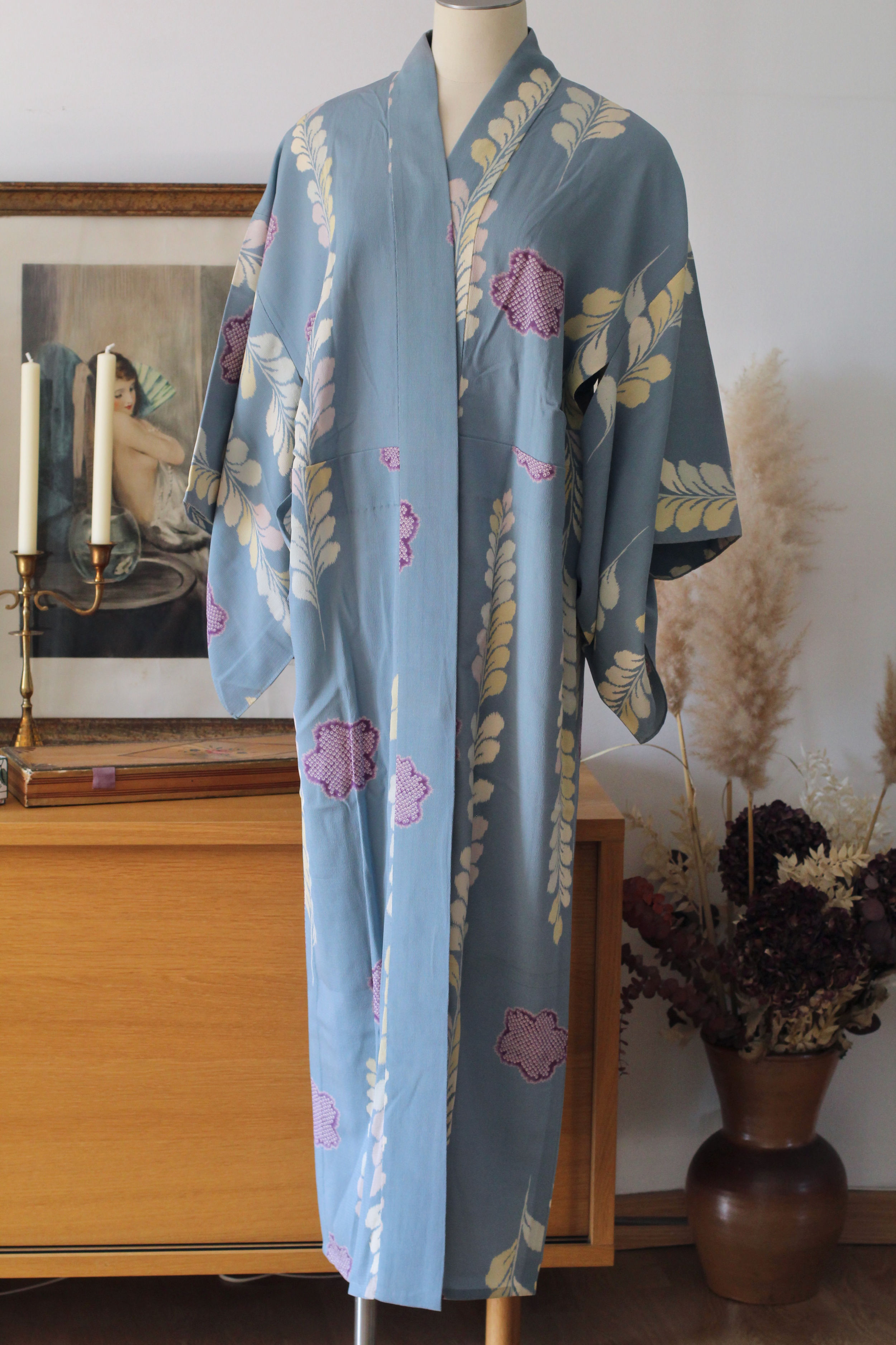 Juban bleu des années 20/30