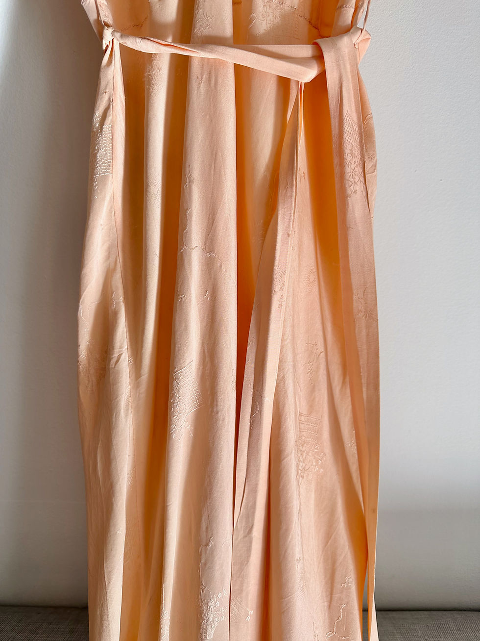 Thumbnail: Robe / Nuisette longue c.1930 - T.XS/S