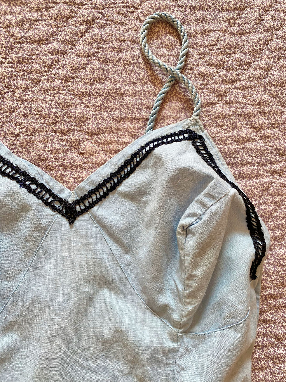 Thumbnail: Maillot de bain vintage des années 50 - T.XS