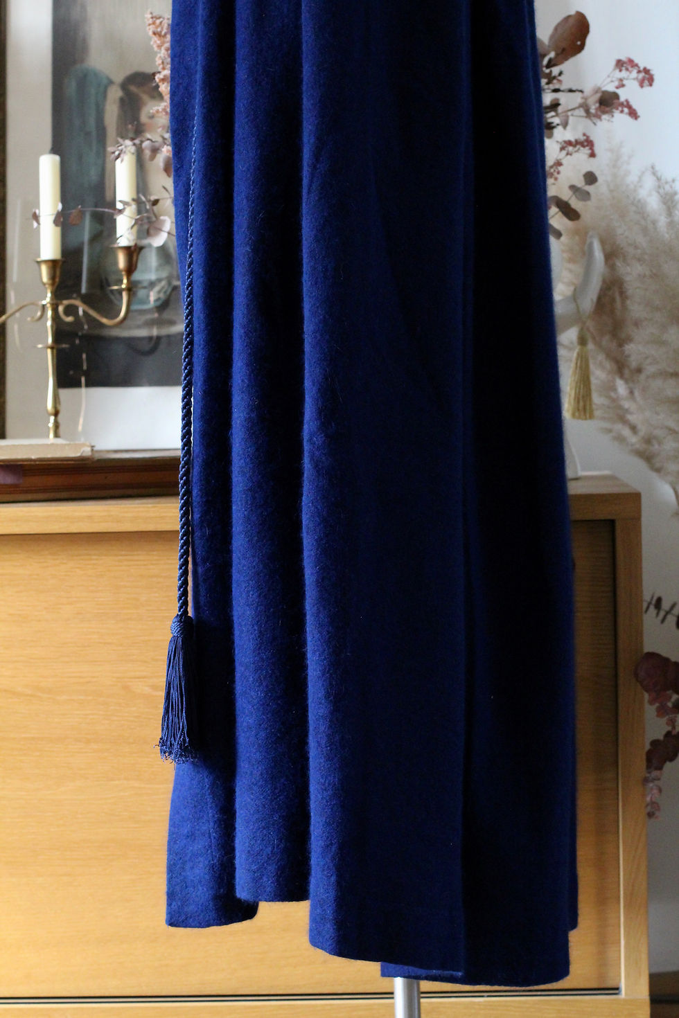 Thumbnail: Cape en laine Yves Saint Laurent Rive Gauche