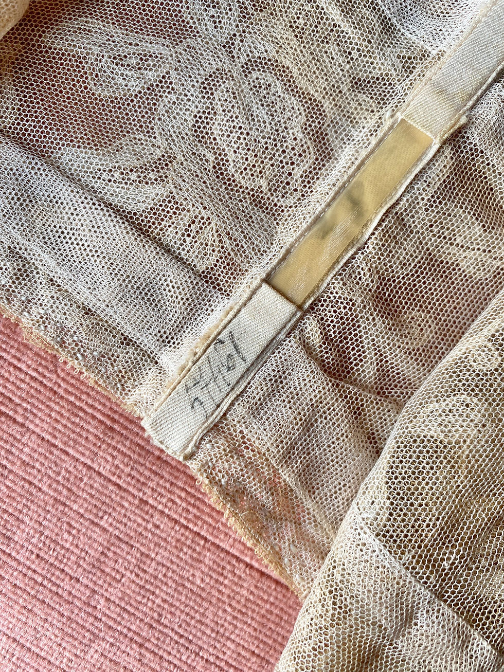 Miniature : Soutien-gorge antique c.1910