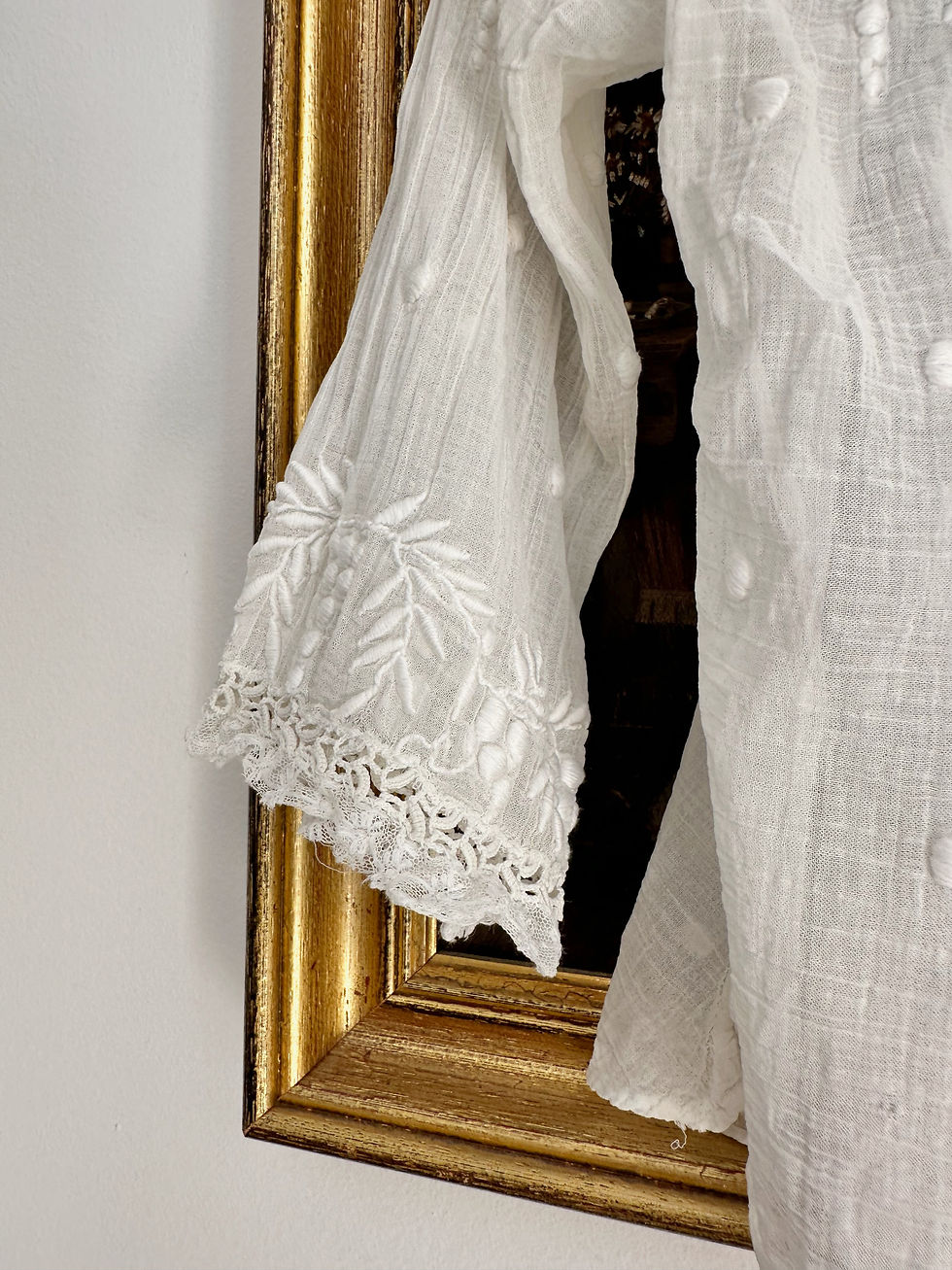 Miniature : Corsage antique - Liseuse c.1910 - T.XS