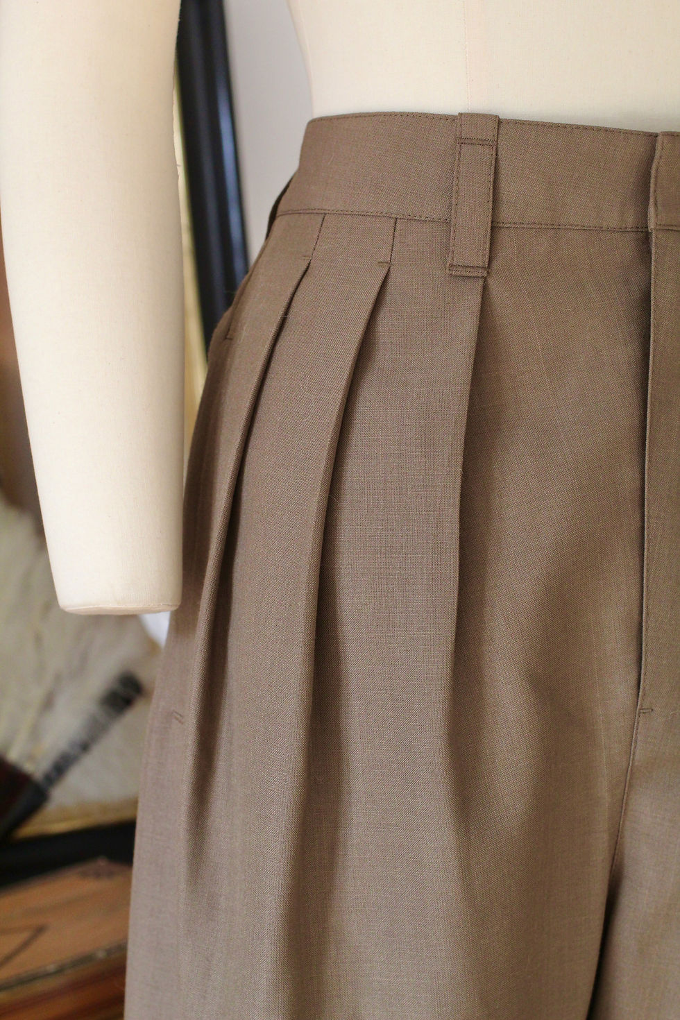 Miniature : Pantalon à plis Lemaire - T.M/L