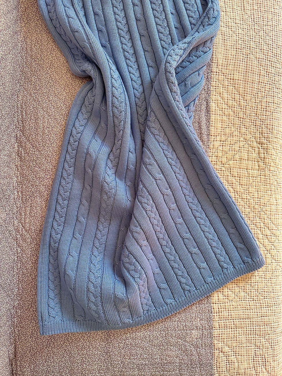 Thumbnail: Jupe en laine merinos torsadée - XS/M