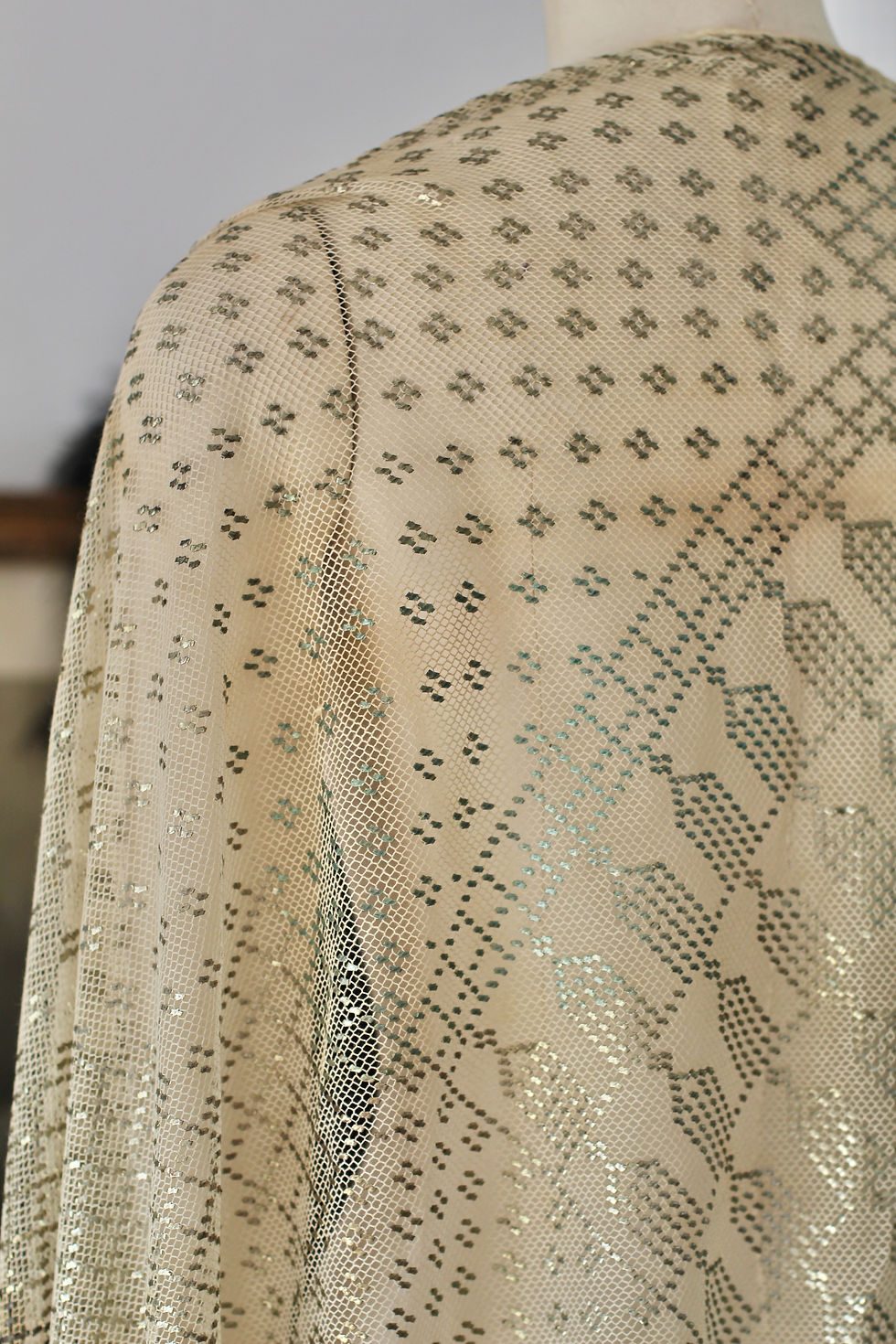 Miniature : RARE ! Châle d'Assuit Egypte Art Déco c.1920