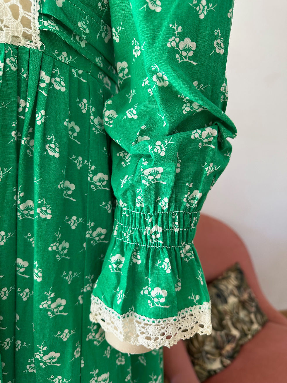 Thumbnail: RARE ! Robe longue Laura Ashley début 70