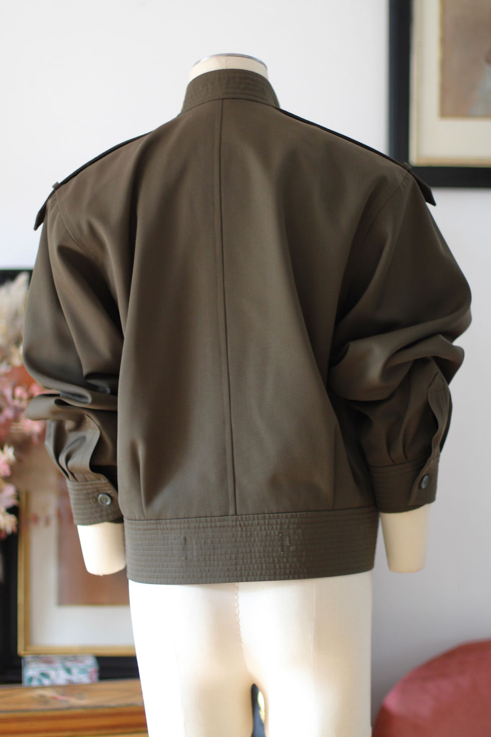 Thumbnail: Blouson Yves saint Laurent Rive Gauche c.1970 - T.XS/M