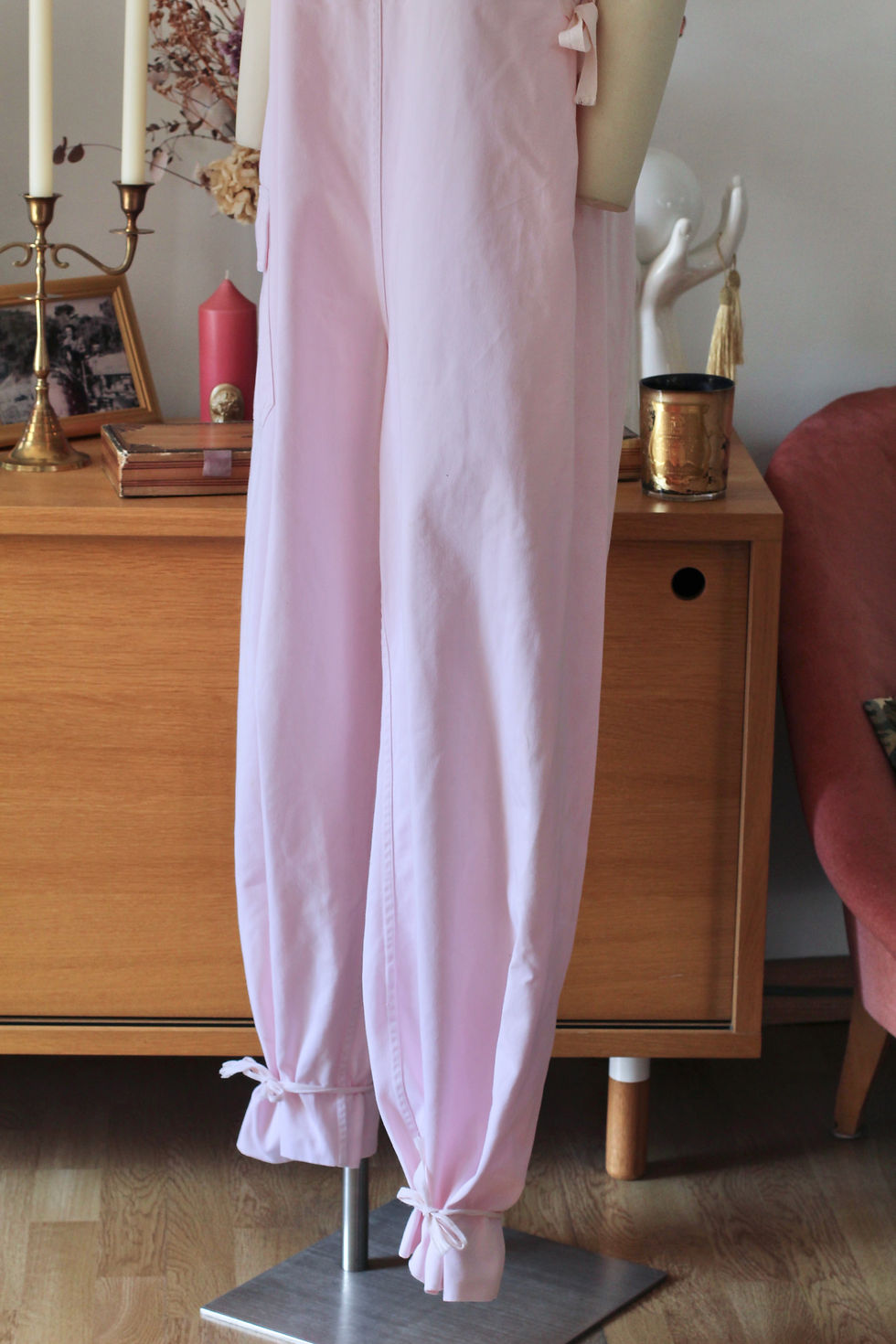 Thumbnail: Salopette en coton des années 80 - T.U