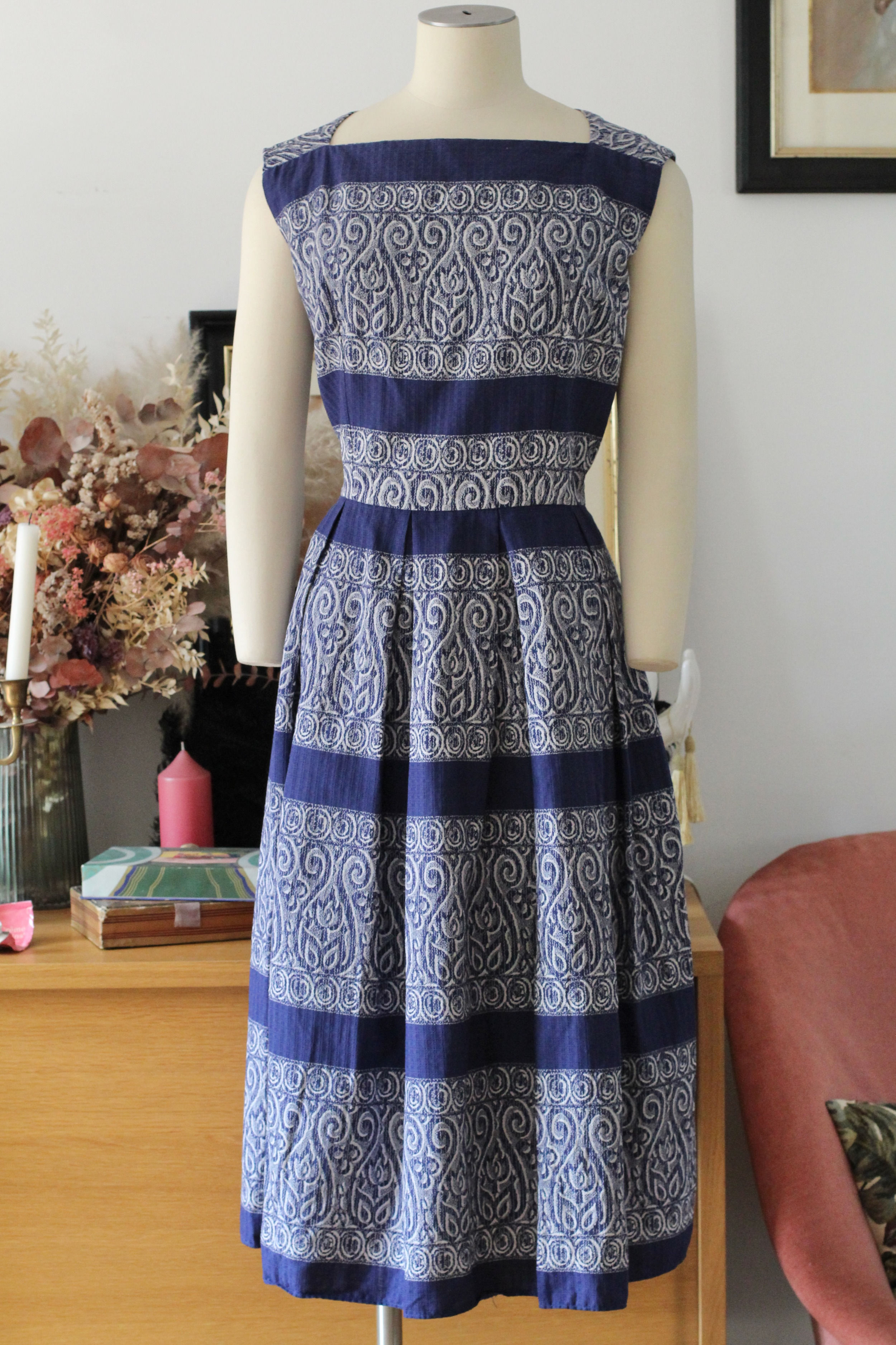 Robe d'été italienne c.1960 - T.M/L