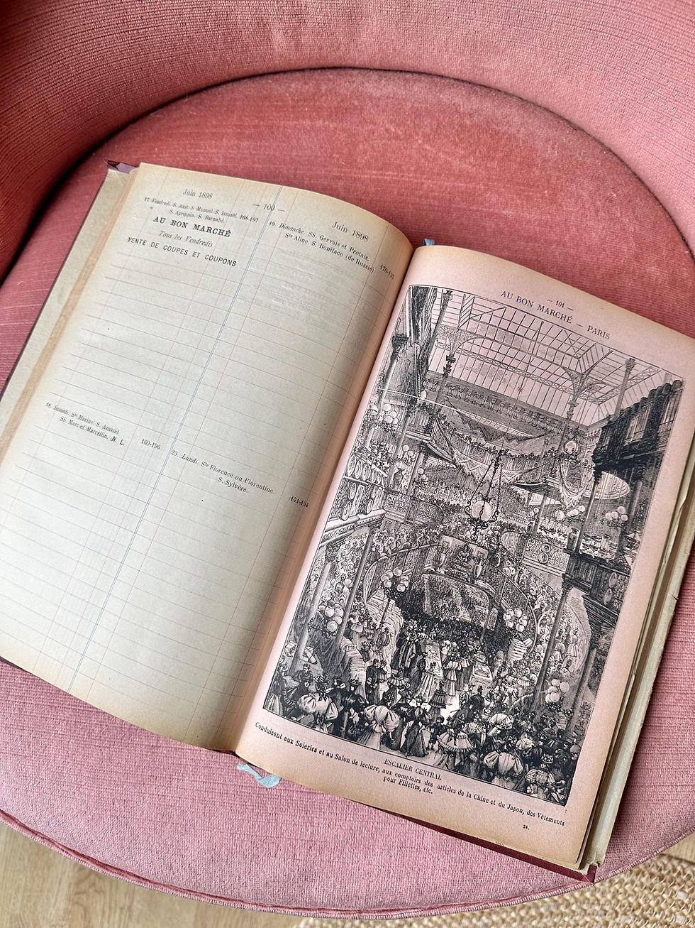 Miniature : Agenda Le Bon Marché 1898