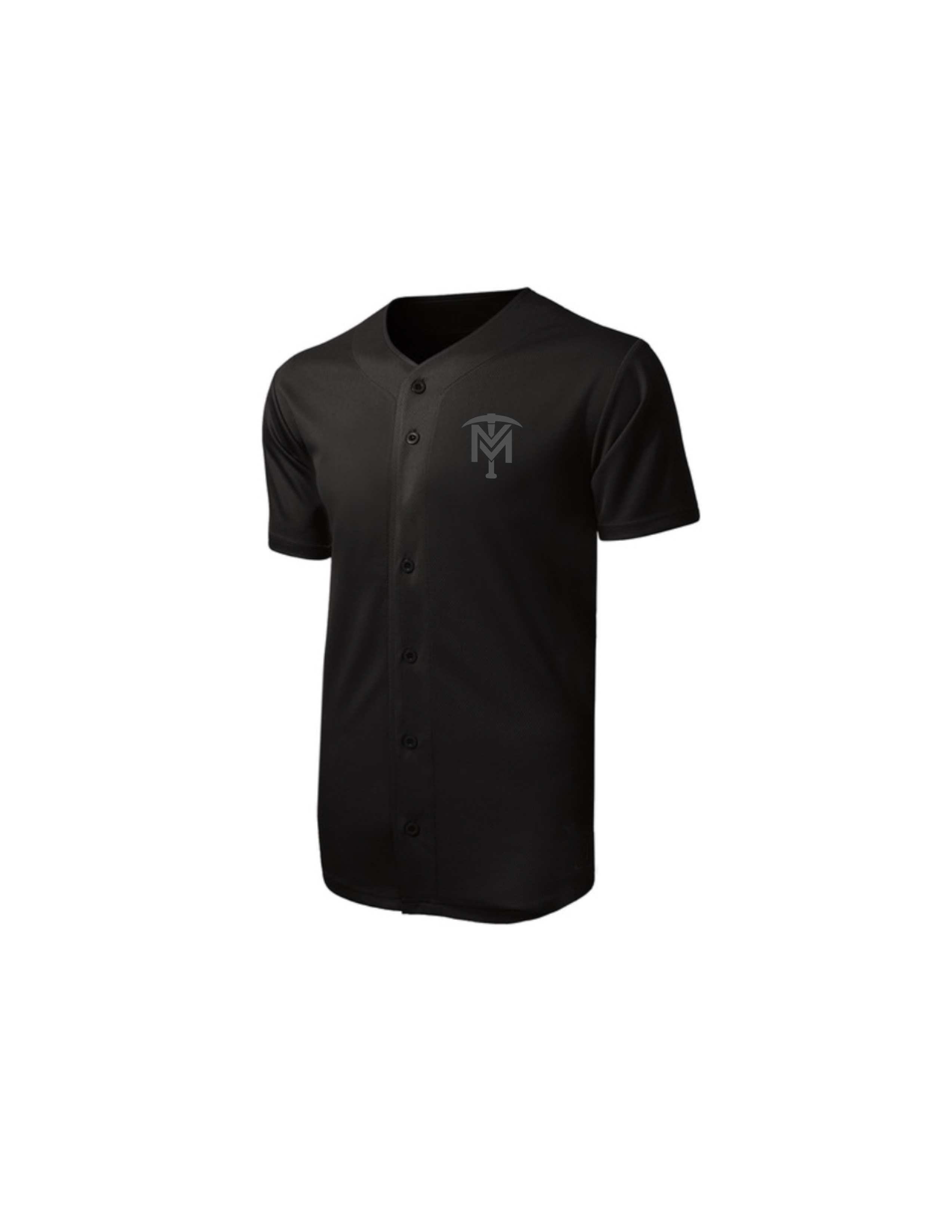 Black Out Full Button Jersey