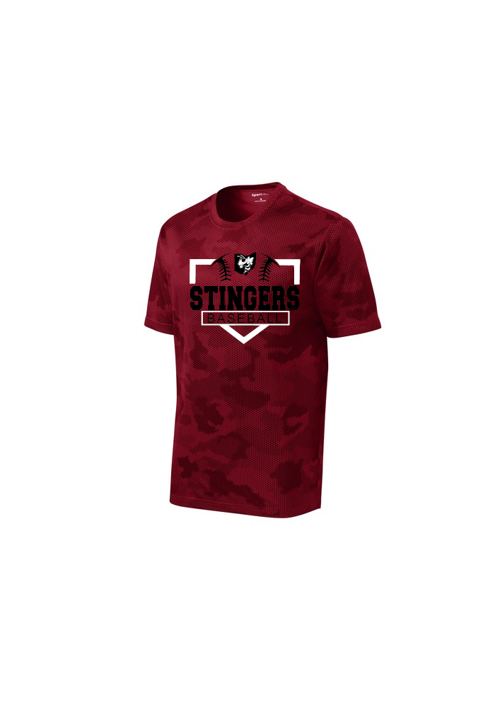 Thumbnail: CamoHex Stingers Baseball T-Shirt