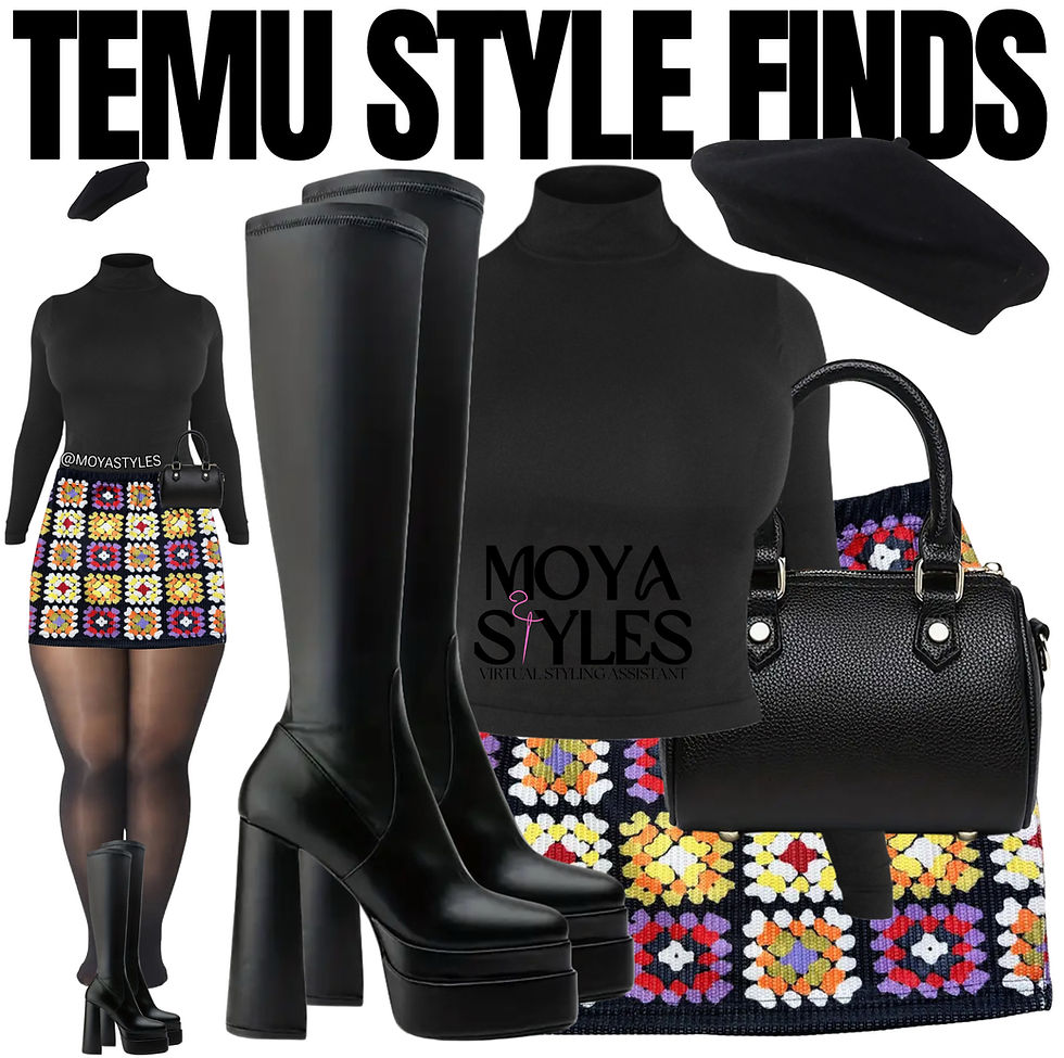 Temu Style Finds: The Skirt is the Outfit