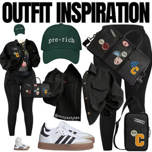 Pre-Rich in Coach: Airport Outfit, No Upgrade Needed
