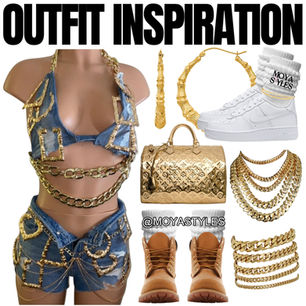 Freaknik Outfit Inspiration: Dripped in Gold