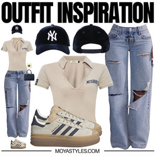 Sporty Casual with a Touch of Glam