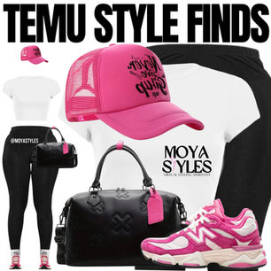 Temu Style Finds: Never Give Up