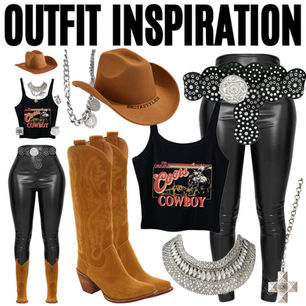 Rodeo Outfit Inspiration: Coors Cowboy
