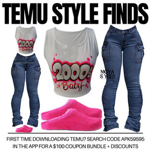 Temu Style Finds: Calling All 90's and 2000's Babies.. (90's Top Included)
