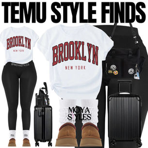 Temu Style Finds: Airport Outfit Inspiration