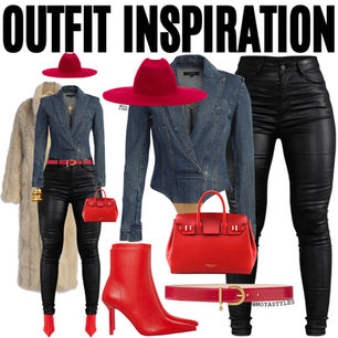 BOLD & LUXE: HOW TO ELEVATE DENIM WITH POPS OF RED