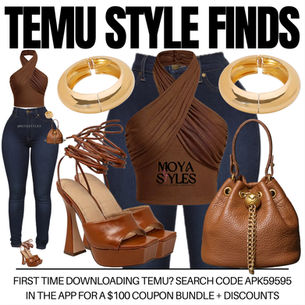 Temu Style Finds: Brown Sugar Babe