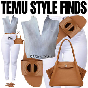 Temu Style Finds: Clean Lines and Neutral Tones