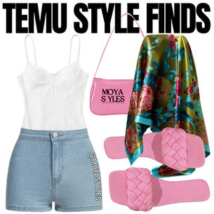 Temu Style Finds: Florals