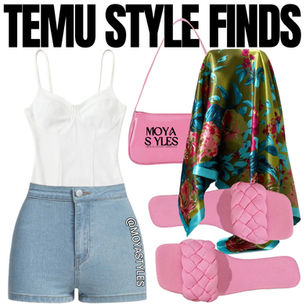 Temu Style Finds: Florals