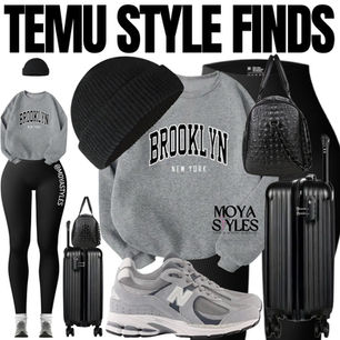 Temu Style Finds: Travel Bae