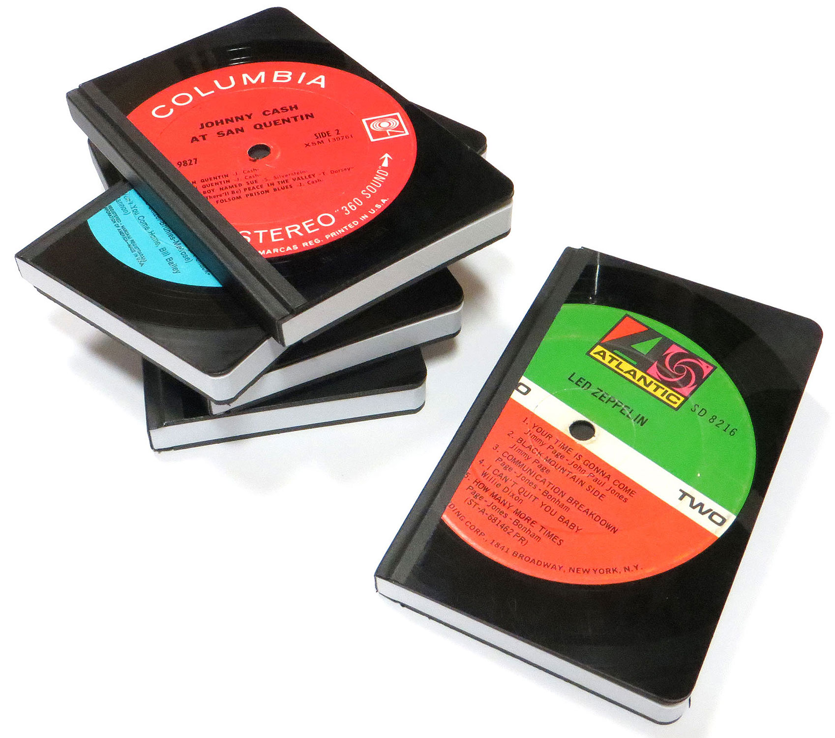 Upcycled LP Notebooks