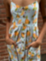 Thumbnail: Cotton Orange Grove Sun Dress