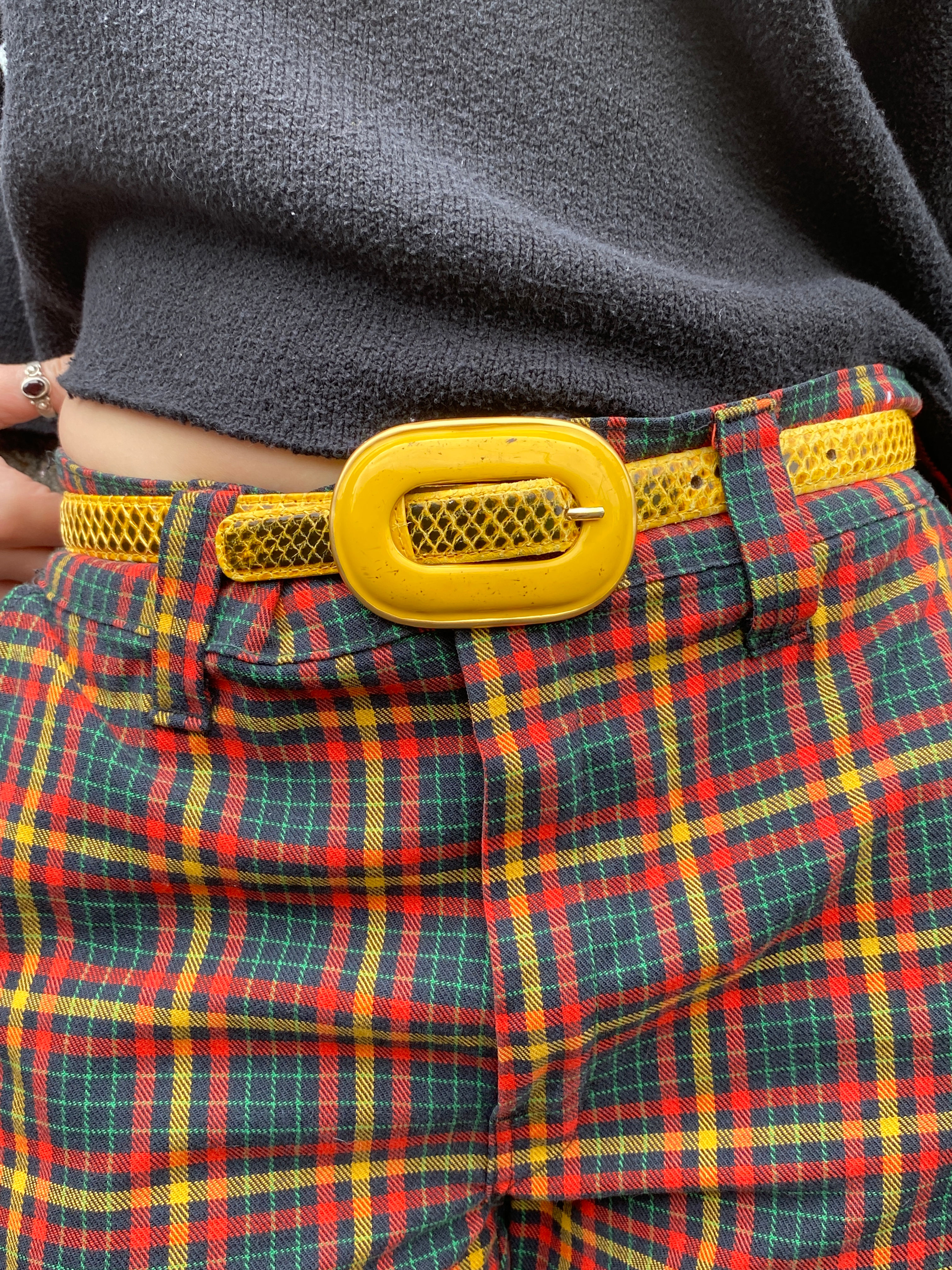 Vintage '70s Carlisle Snaky Belt