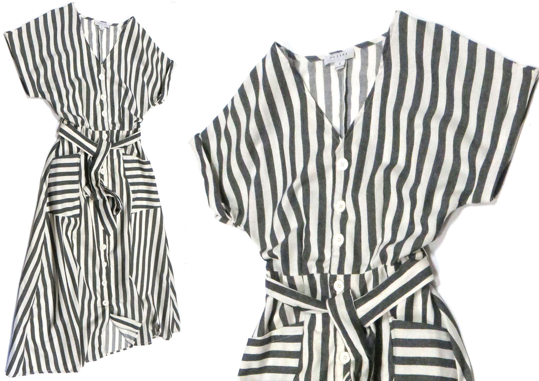 Striped Spring Button-Up