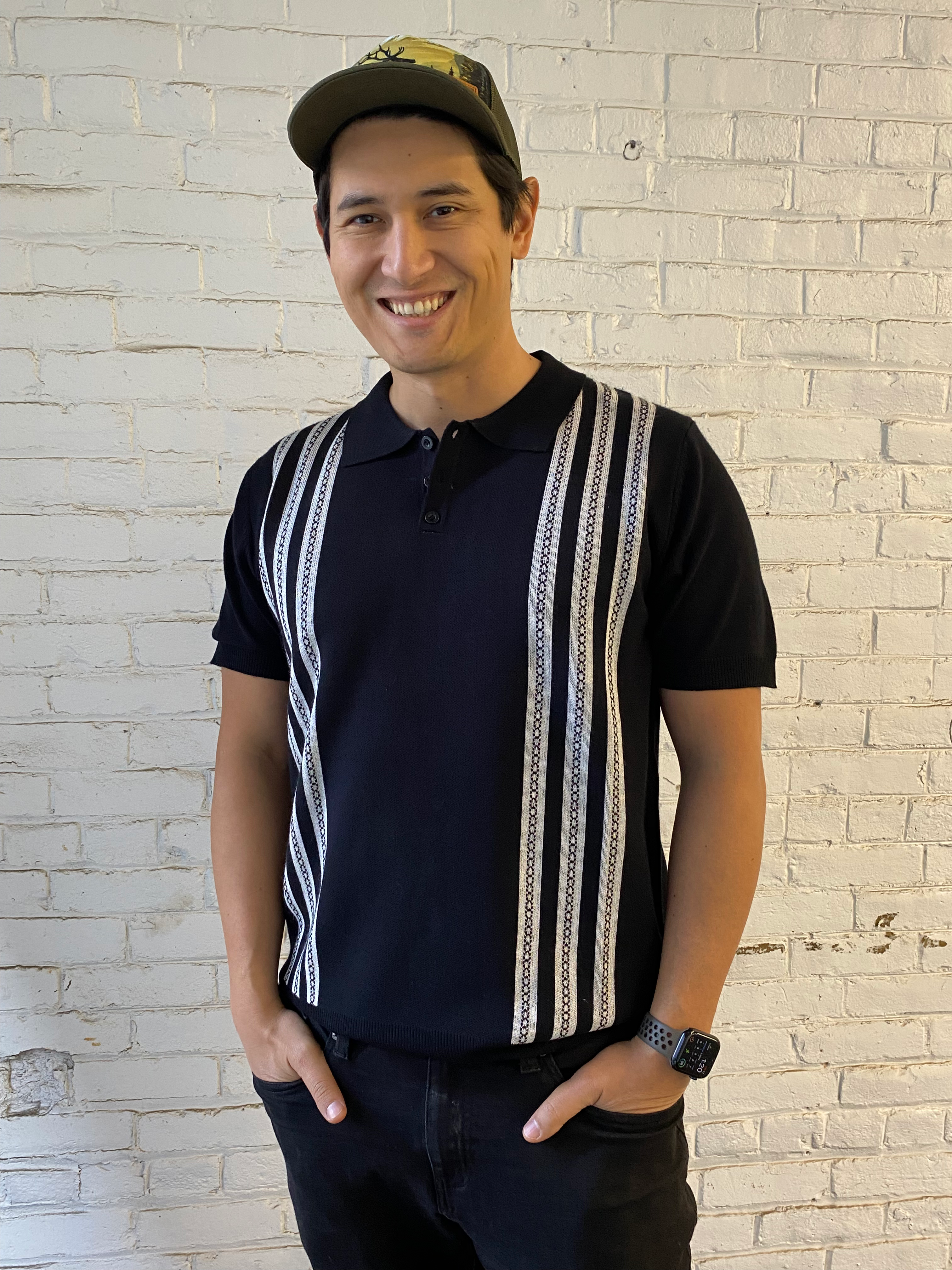 Men's Rat Pack Cotton/Rayon Knit Sweater