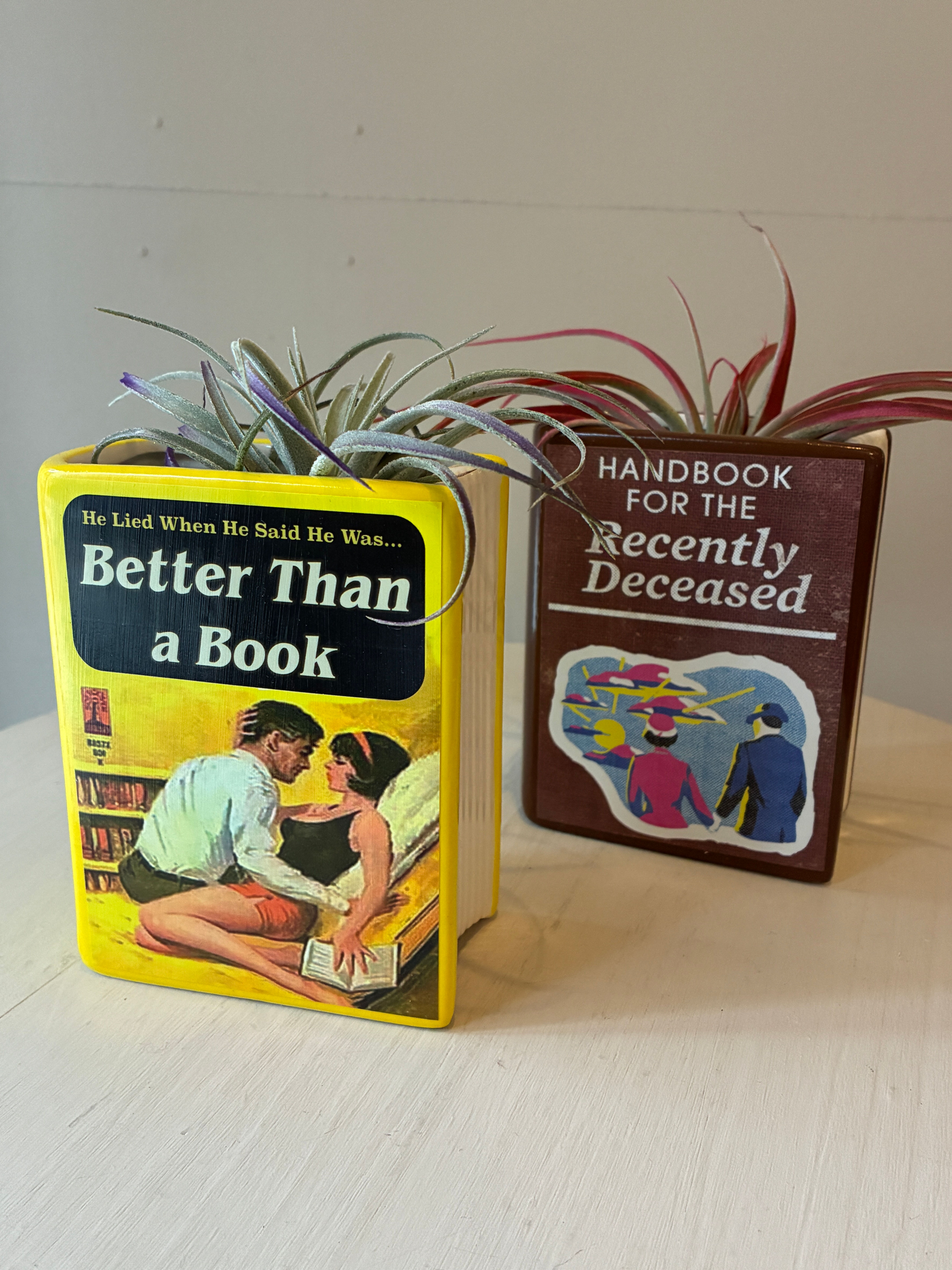 Handmade Book Vase/Pen Holder
